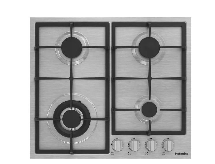 Газовая варочная поверхность Hotpoint HGMT 642 W IX серебристый