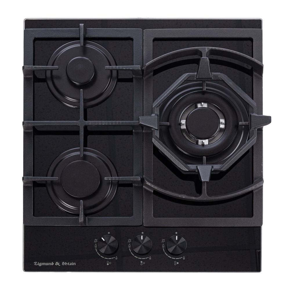 Газовая варочная панель Zigmund & Shtain M 26.4 B независимая чёрный