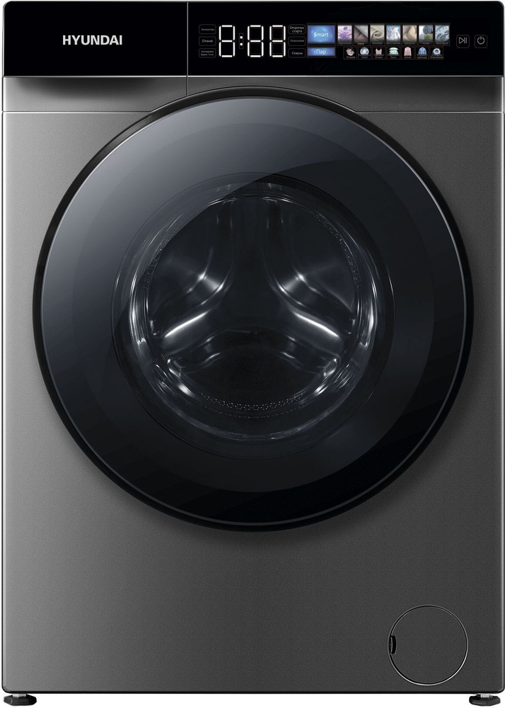 Стиральная машина Hyundai WFE9230 Dark Gray кл.:A+++ фронт. макс.:10кг серый инвертор