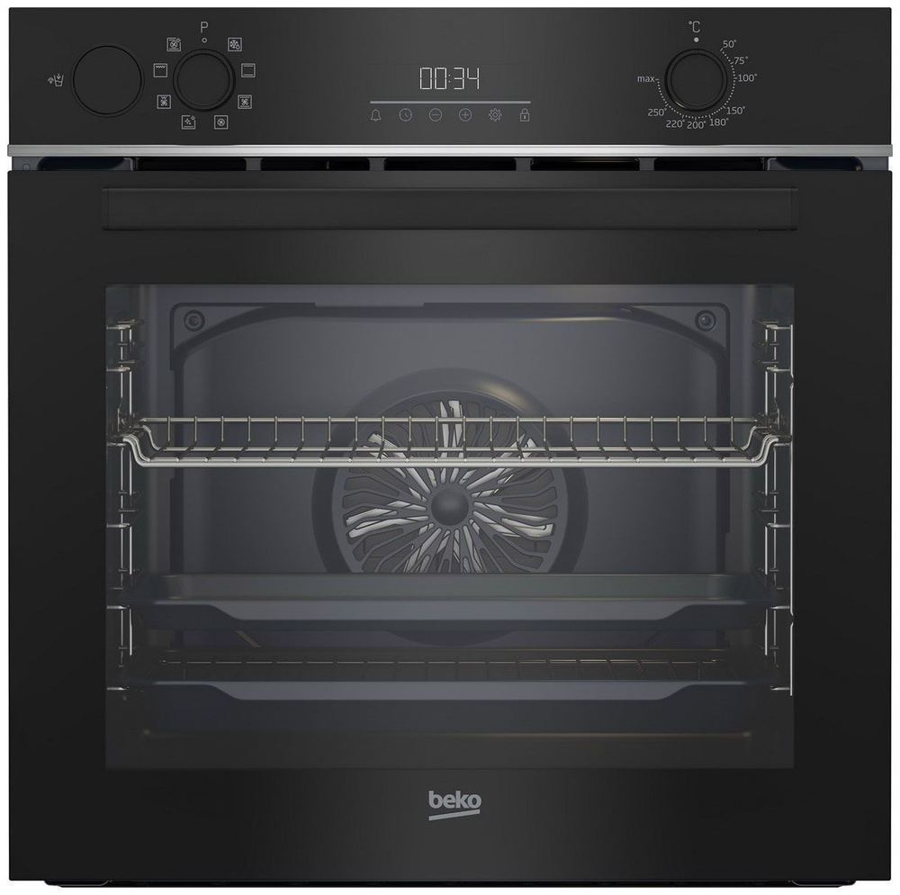 Духовой шкаф Электрический Beko BBIS143N0B черный/серебристый