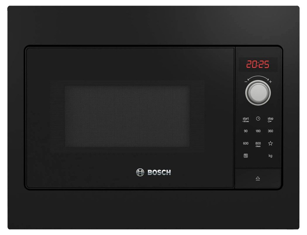 Микроволновая Печь Bosch BFL523MB3 20л. 800Вт черный (встраиваемая)