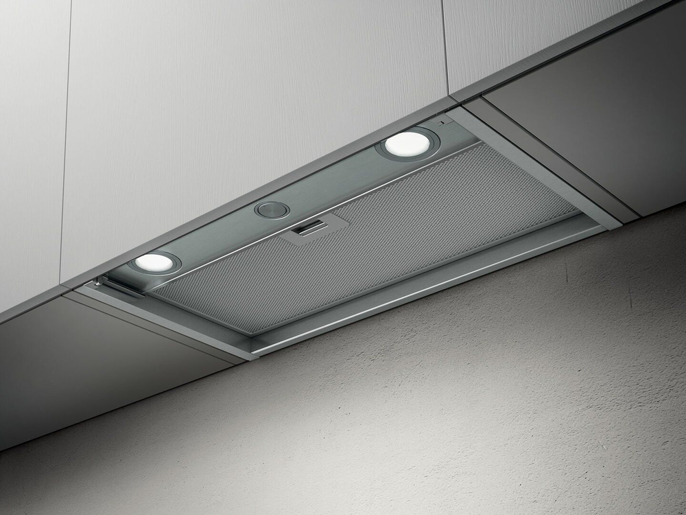 Вытяжка встраиваемая Elica Boxin LX/IX/A/90 нержавеющая сталь управление: повор.перекл.