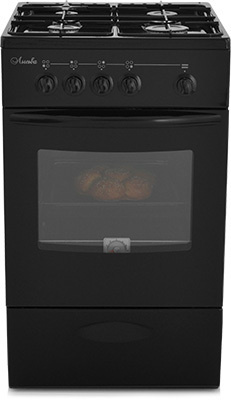 Плита Газовая Лысьва ГП 400 МС СТ-2у черный (без крышки) реш.сталь