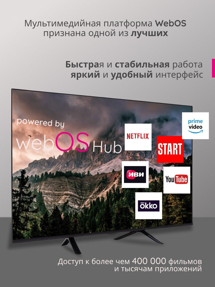 Телевизор 32" WebOS F22-16 (Новый)