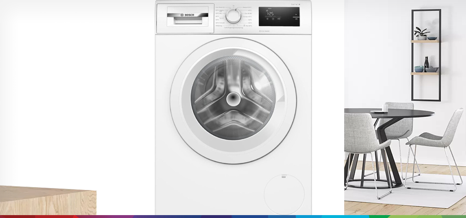 Стиральная машина Bosch WAN2401LSN пан.англ. кл.:A фронт. макс.:8кг белый инвертор