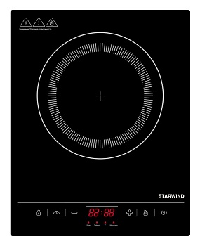 Плита Индукционная Starwind STI-1002 черный стеклокерамика (настольная)