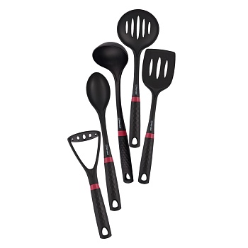 Набор аксессуаров Rondell Handy RD-1750 черный/красный подар.кор. наб.:5предм.