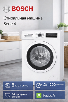 Стиральная машина Bosch Serie 4 WAN24200ME 8кг