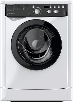 Стиральная машина Indesit MyTime EWUD 4105 BK CIS кл.:A фронт. макс.:4кг белый