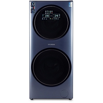 Стиральная машина Hyundai WMD9425 кл.:A+++ фронт. макс.:15кг (с сушкой) темно-синий