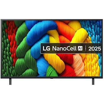 Телевизор LED LG 43" 43NANO80T6A.ARUG Smart синяя сажа/4K Ultra HD/60Hz/DVB-T/DVB-T2/DVB-C/DVB-S/DVB