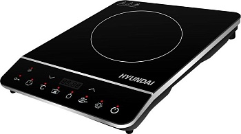 Плита Индукционная Hyundai HYC-0104 черный стеклокерамика (настольная)