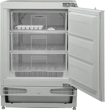 Морозильная камера Hyundai HBF 0810 белый