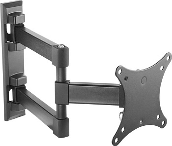 Кронштейн ЖК наклонно-поворотный 13-27" 33-68см до 20кг. UM893 черн UltraMounts