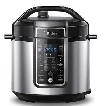 Мультиварка-скороварка Midea MPC-6037, 1000 Вт, чаша 5.7 л, 14 программ